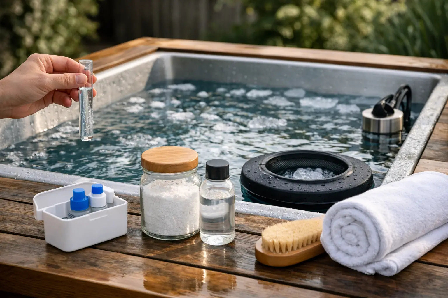 Cold Plunge Water Care for a Clearer Ritual