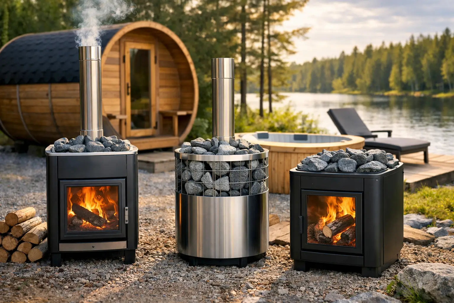 Outdoor Sauna Heater Options for Your Retreat