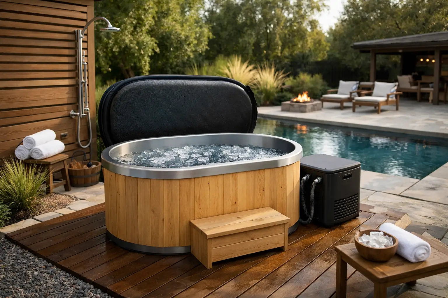 How to Install a Cold Plunge in Your Backyard