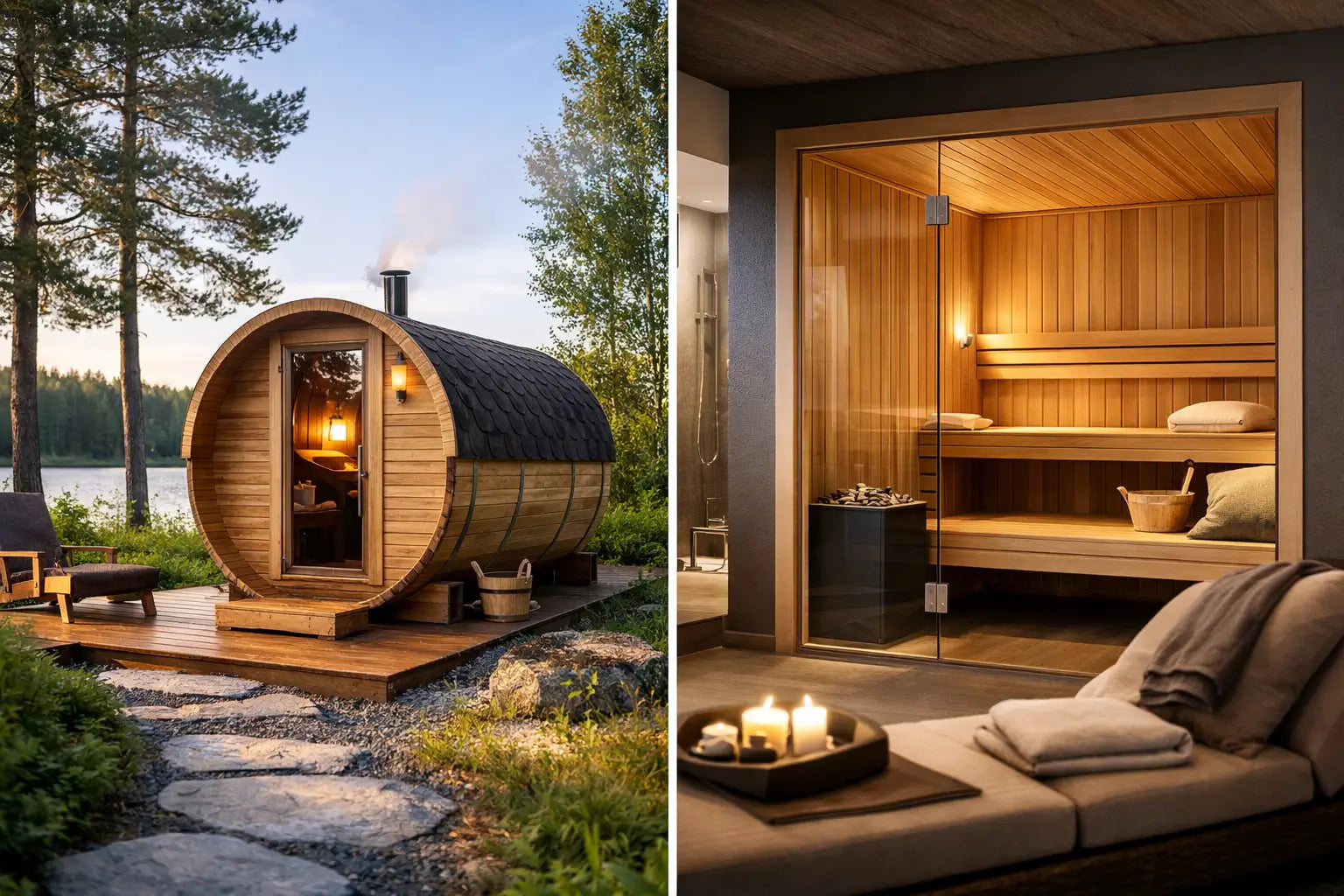 Outdoor Sauna vs Indoor Sauna for Your Home