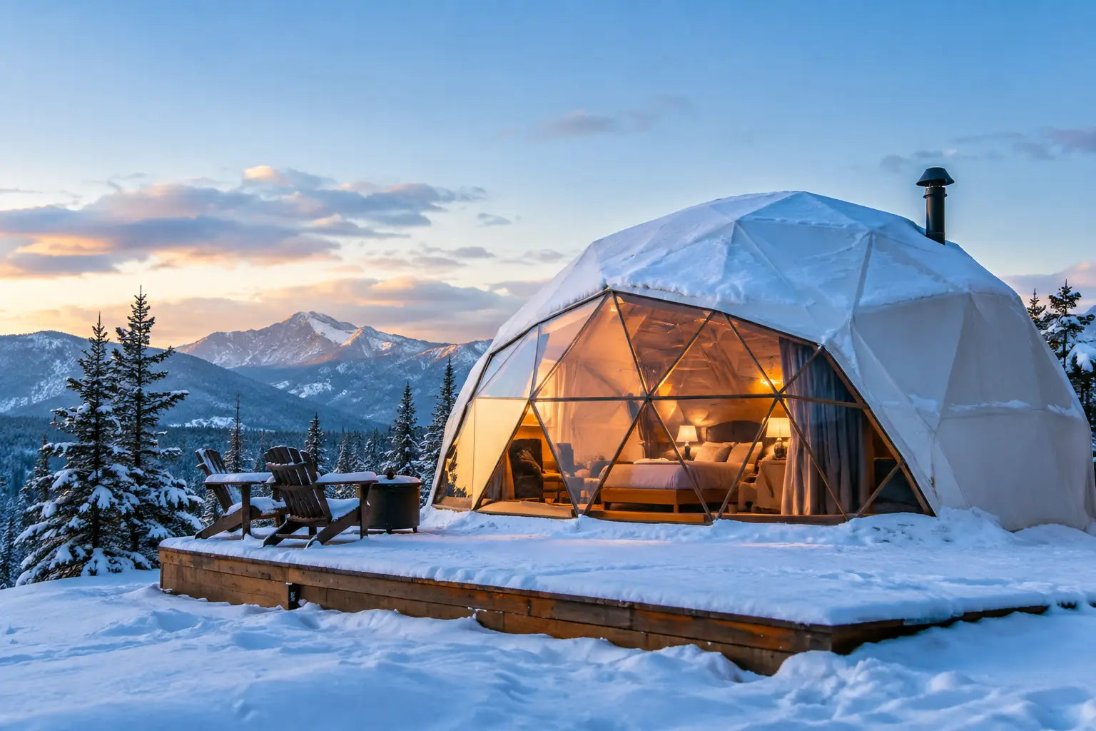 Are Glamping Domes Good in Winter? Yes, With Care