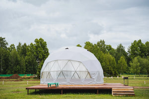 Quick Tips for Building a Deck for Your Geodesic Dome