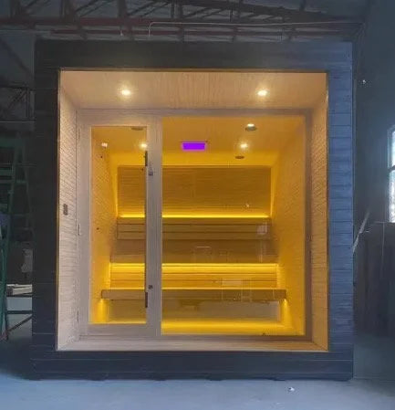 4-5 Person Outdoor Cedar Sauna