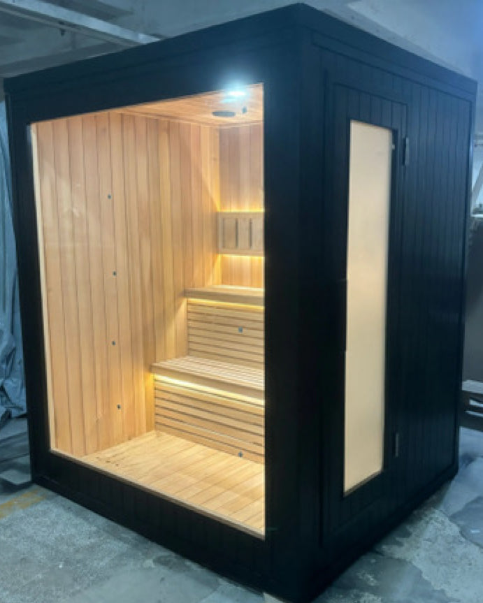 3 Person Outdoor Cedar Sauna