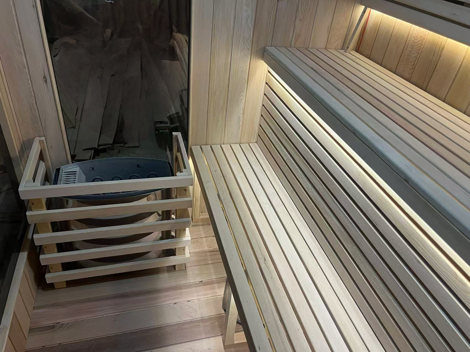 3 Person Outdoor Cedar Sauna