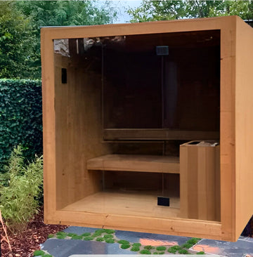 4-5 Person Outdoor Cedar Sauna