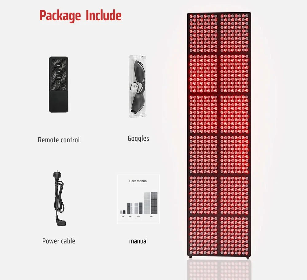 Red Light + Near Infrared Light Panel - Large