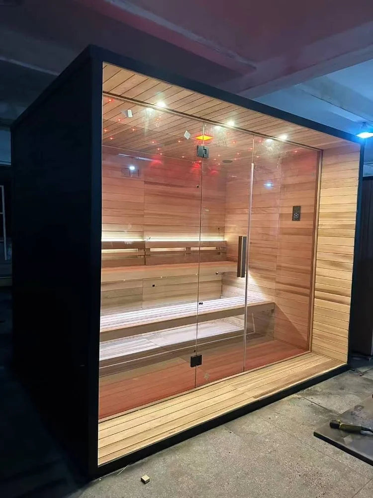 4-5 Person Outdoor Cedar Sauna